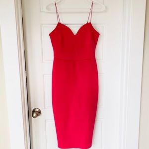 ASOS Bright Pink Bodycon Dress